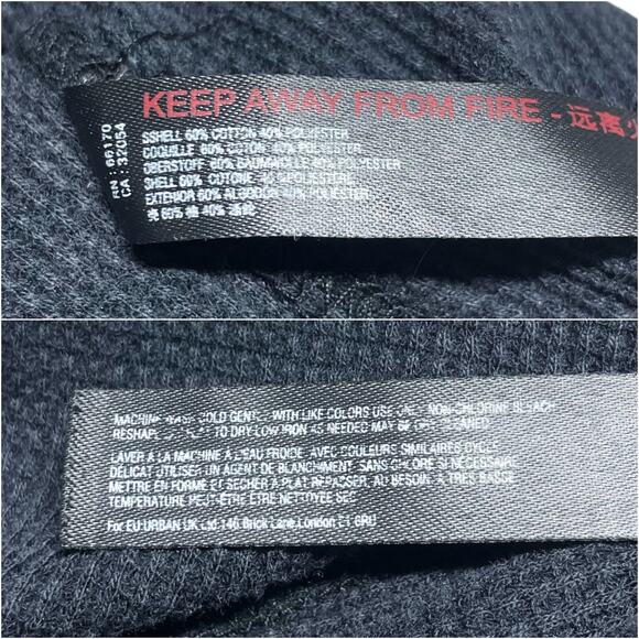 ANTHROPOLOGIE SATURDAY SUNDAY Black Henley Waffle Knit Midi Dress Size XS - Picture 8 of 8